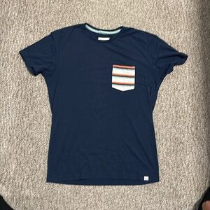 Marine Layer Men’s Pocket T-Shirt Navy Small